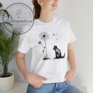 Cats Flower Fly Dandelion Shirt 1 Cats Flower Fly Dandelion Shirt classdesignartco.com 1