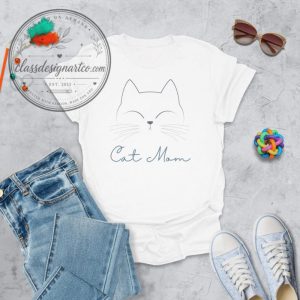 Soft Cotton Tee for Cat Lovers classdesignartco.com 1