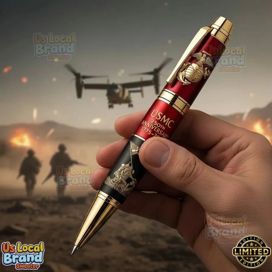 United States Marine Corps 250th Anniversary Commemorative Pen