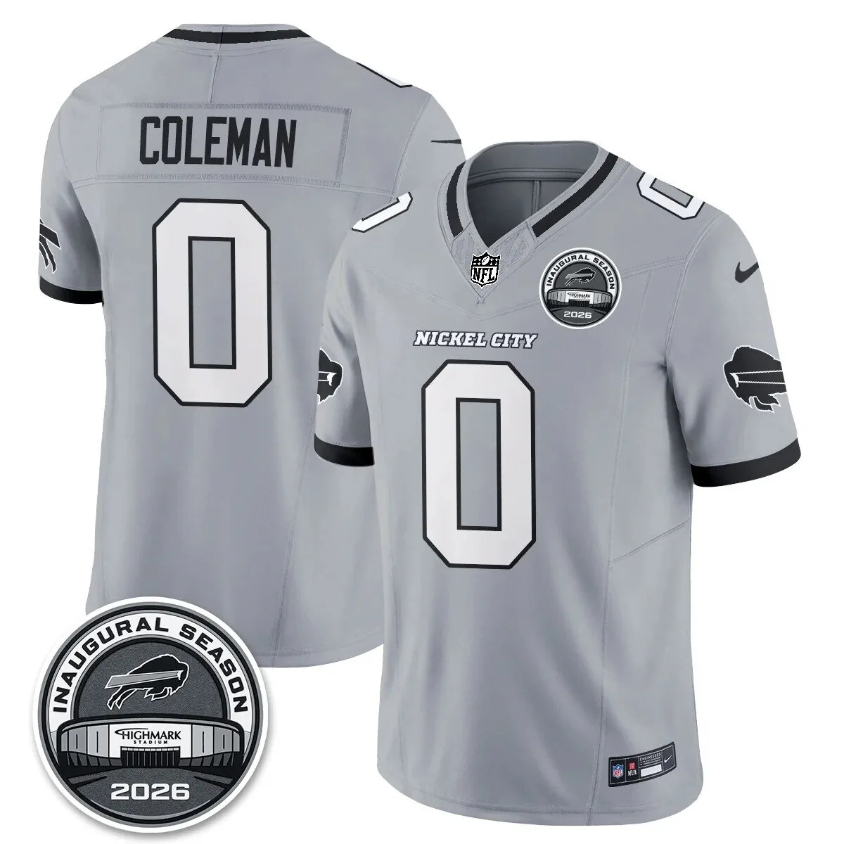 Josh Allen Buffalo Bills Nickel City Edition Inaugural Season Football Jersey 22 Josh Allen Buffalo Bills Nickel City Edition Inaugural Season Football Jersey