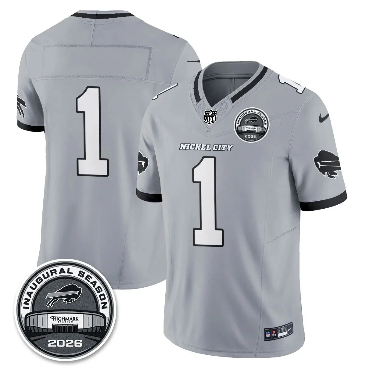 Josh Allen Buffalo Bills Nickel City Edition Inaugural Season Football Jersey 29 Josh Allen Buffalo Bills Nickel City Edition Inaugural Season Football Jersey