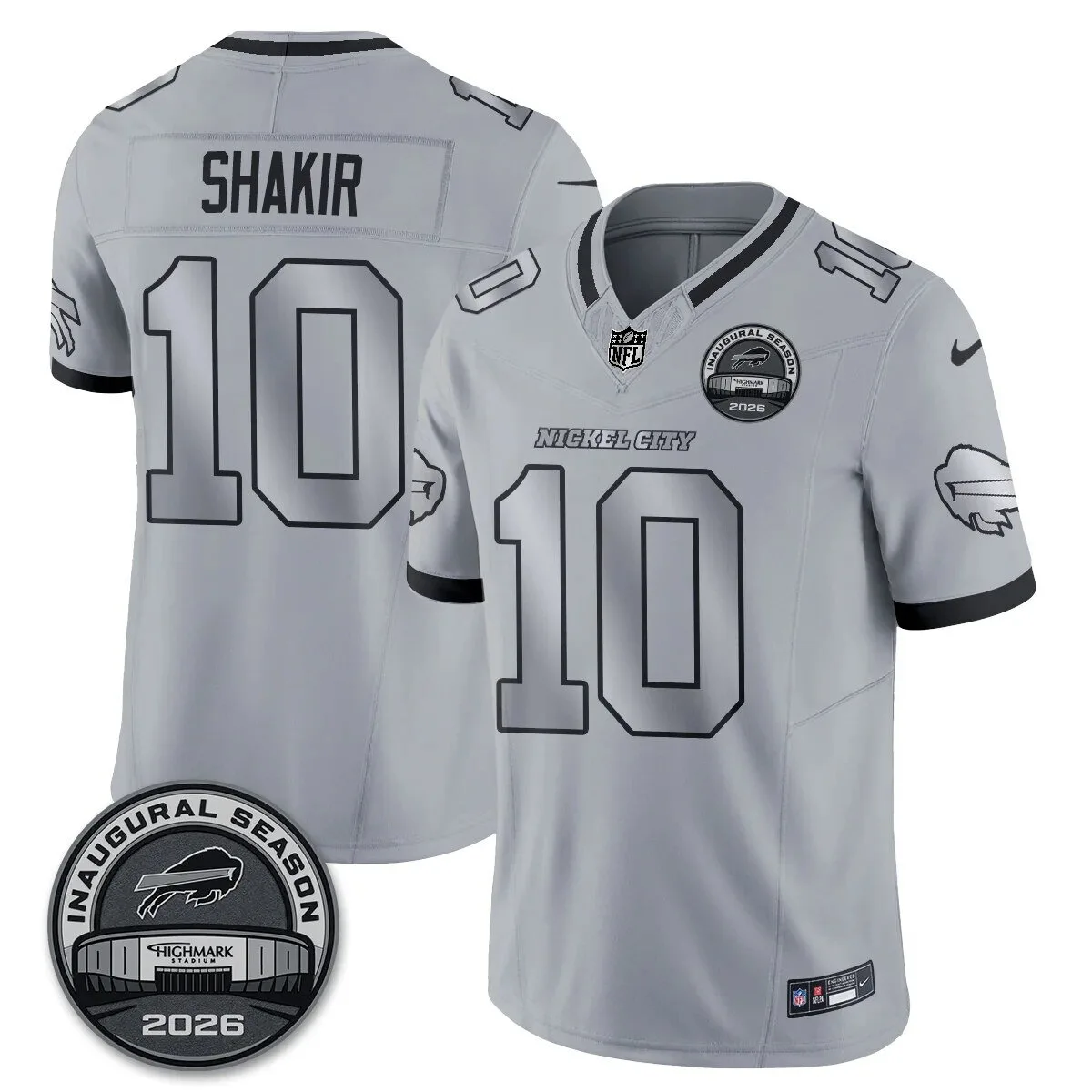 Josh Allen Buffalo Bills Nickel City Edition Inaugural Season Football Jersey 35 Josh Allen Buffalo Bills Nickel City Edition Inaugural Season Football Jersey