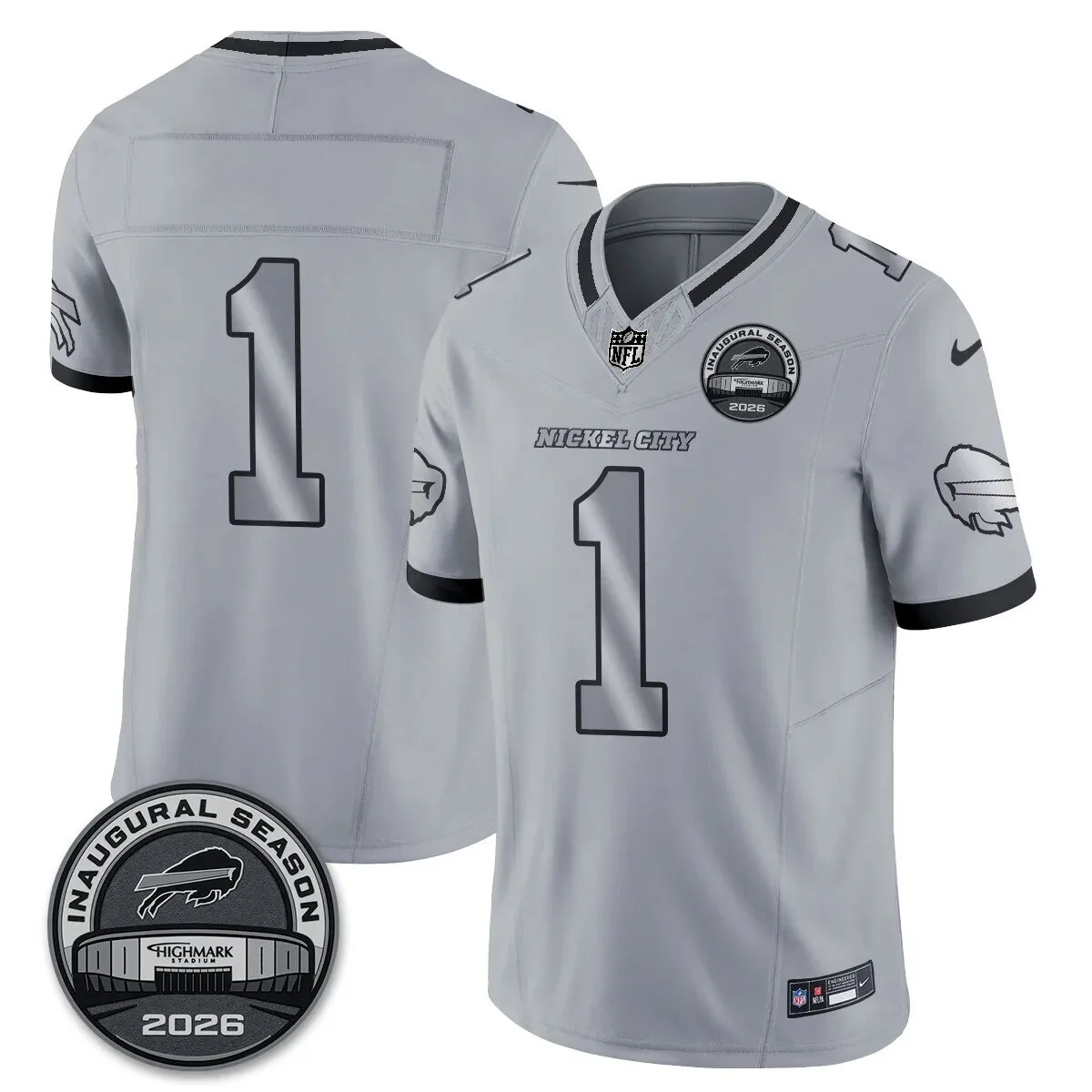 Josh Allen Buffalo Bills Nickel City Edition Inaugural Season Football Jersey 39 Josh Allen Buffalo Bills Nickel City Edition Inaugural Season Football Jersey