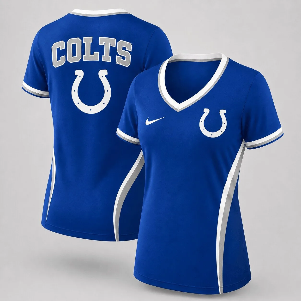 Indianapolis Colts NFL Football Fan Performance Women's V-Neck T-Shirt