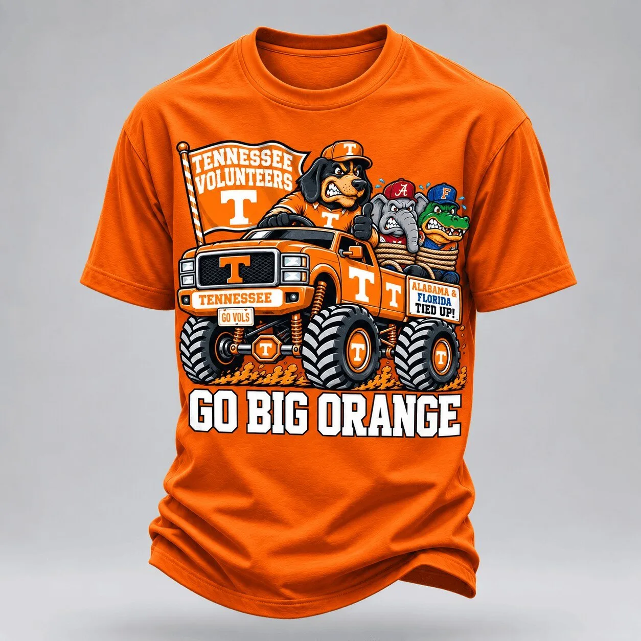Tennessee Volunteers RC Monster Truck Go Big Orange T-Shirt
