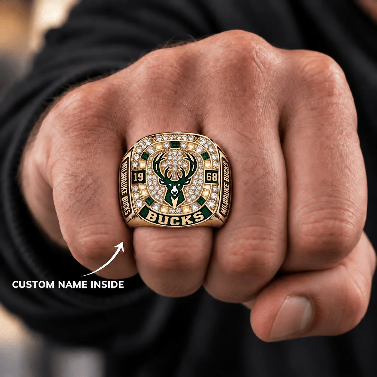 Milwaukee Bucks National Basketball Association Championship Ring