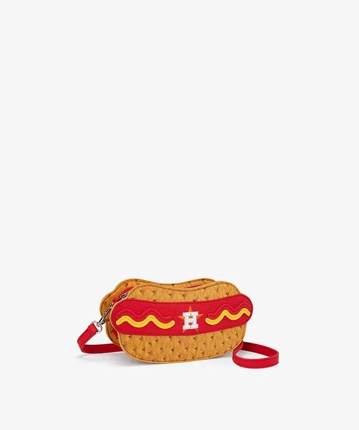 Houston Astros Hot Dog Crossbody Bag with Adjustable Strap 14 Houston Astros Hot Dog Crossbody Bag with Adjustable Strap