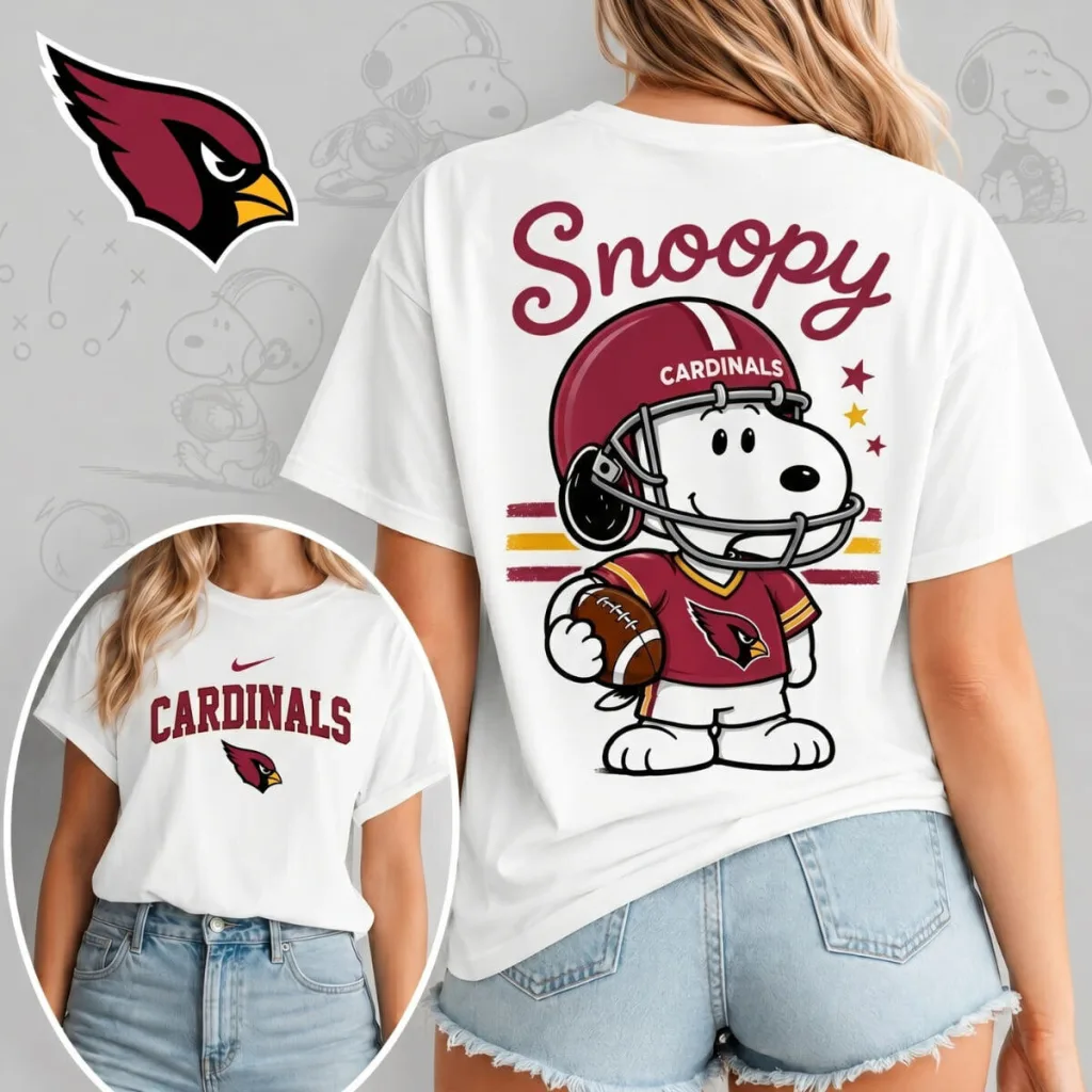 Arizona Cardinals Snoopy Football Game Day Cardinals Fan Shirt Arizona Cardinals Snoopy Football Game Day Cardinals Fan Shirt