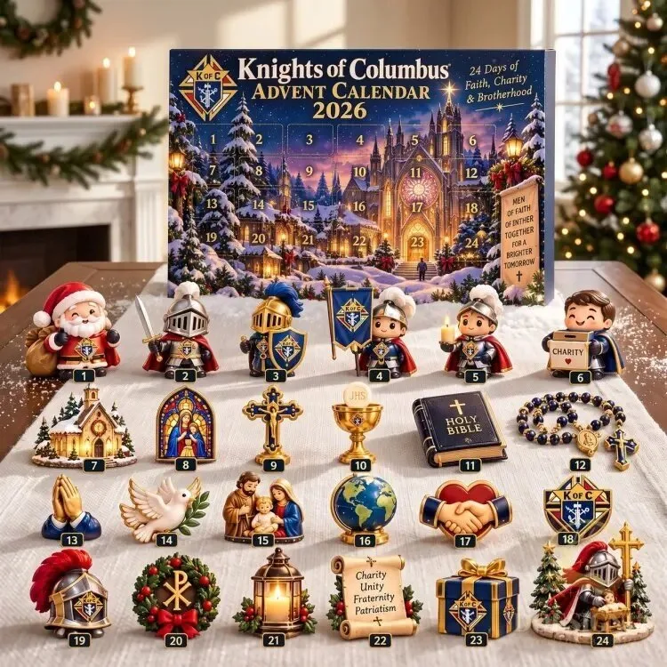 Knights of Columbus 2026 Advent Calendar with 24 Days of Faith, Charity, and Brotherhood 2D 5 Knights of Columbus 2026 Advent Calendar with 24 Days of Faith, Charity, and Brotherhood