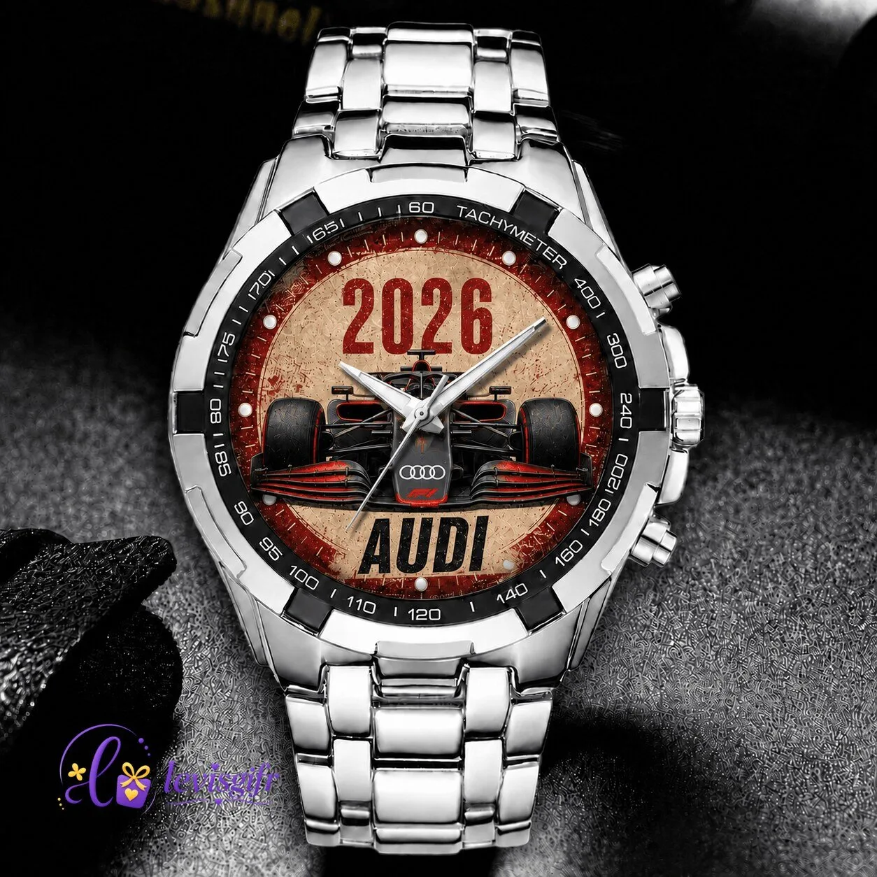 Audi Formula 1 Racing Car 2026 Chronograph Watch