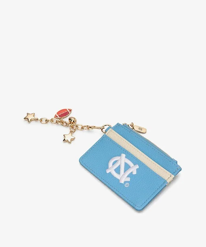 North Carolina Tar Heels Football Charm Card Holder Wallet 10 North Carolina Tar Heels Football Charm Card Holder Wallet