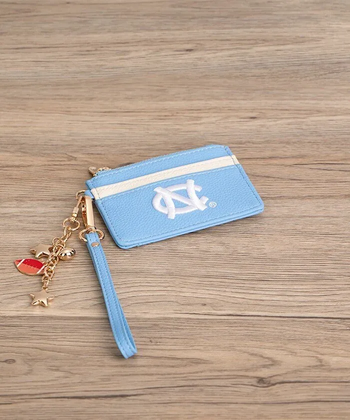 North Carolina Tar Heels Football Charm Card Holder Wallet 11 North Carolina Tar Heels Football Charm Card Holder Wallet