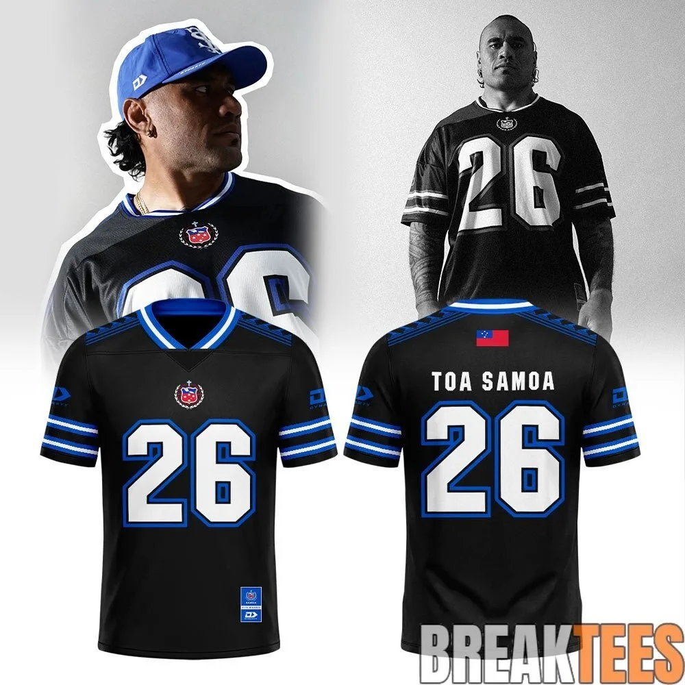 Toa Samoa Rugby League Football Jersey 1 Toa Samoa Rugby League Football Jersey