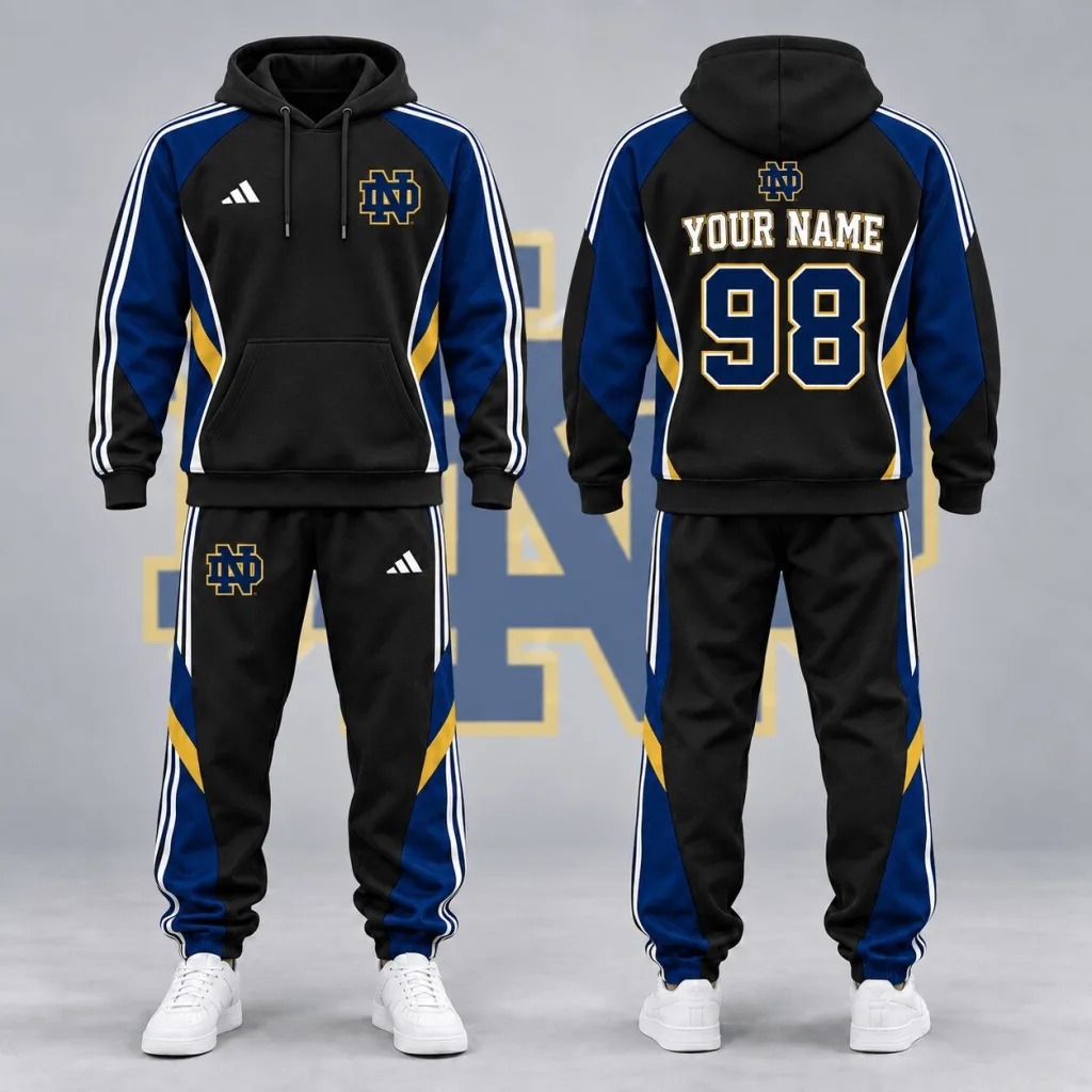 notre-dame-fighting-irish-personalized-game-day-performance-hoodie-and-jogger-set-featured Notre Dame Fighting Irish Personalized Game Day Performance Hoodie and Jogger Set