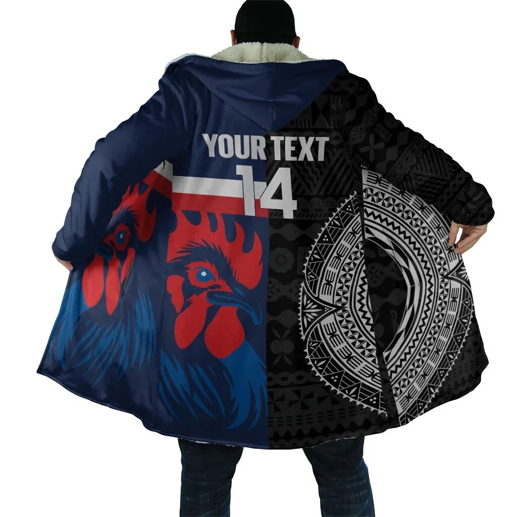 Fiji and France Rugby Custom Cloak Flying Fijian Les Bleus Together 5 Fiji and France Rugby Custom Cloak Flying Fijian Les Bleus Together