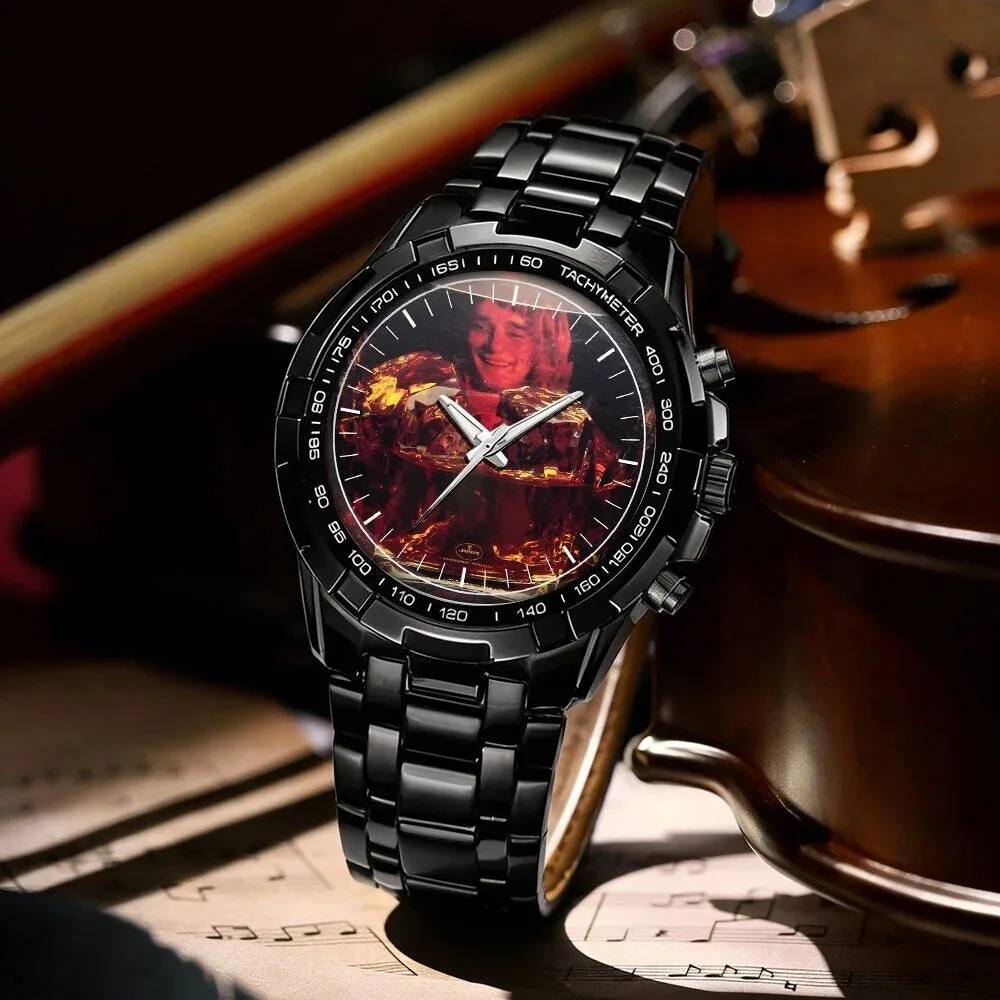 Rod Stewart Album Art Stainless Steel Chronograph Watch 60 Rod Stewart Album Art Stainless Steel Chronograph Watch