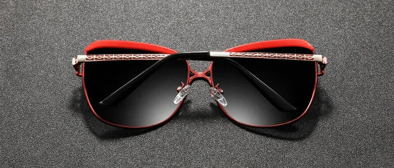 Tesla Fashion Polarized UV400 Women's Sunglasses with Red Frame 18 tesla fashion polarized uv400 women s sunglasses with red frame gallery 8