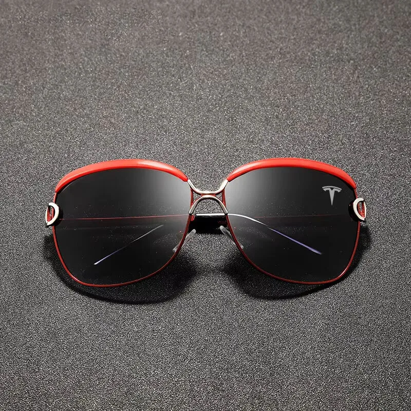Tesla Fashion Polarized UV400 Women's Sunglasses with Red Frame 19 tesla fashion polarized uv400 women s sunglasses with red frame gallery 9