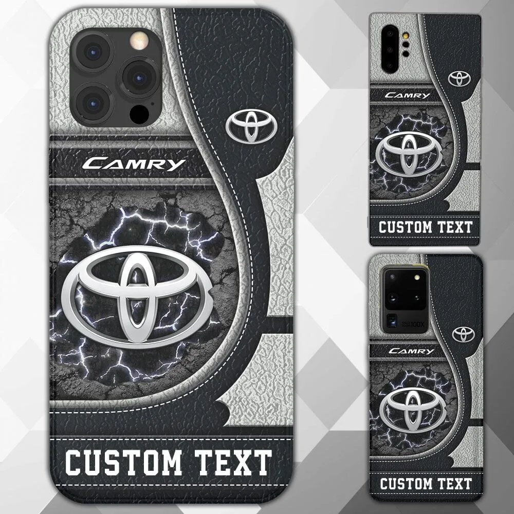 Toyota Camry Custom Name Lightning Design Phone Case for iPhone and Samsung 2 Toyota Camry Custom Name Lightning Design Phone Case for iPhone and Samsung