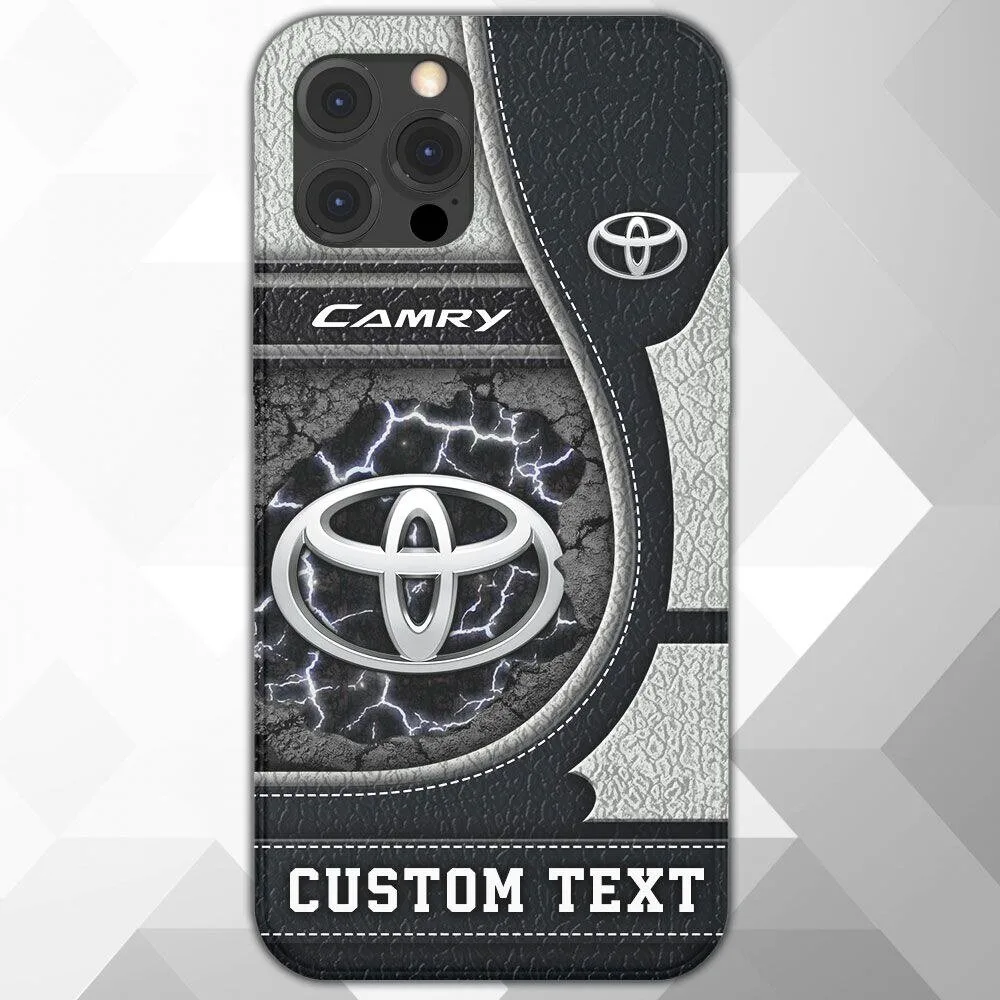 Toyota Camry Custom Name Lightning Design Phone Case for iPhone and Samsung 3 Toyota Camry Custom Name Lightning Design Phone Case for iPhone and Samsung