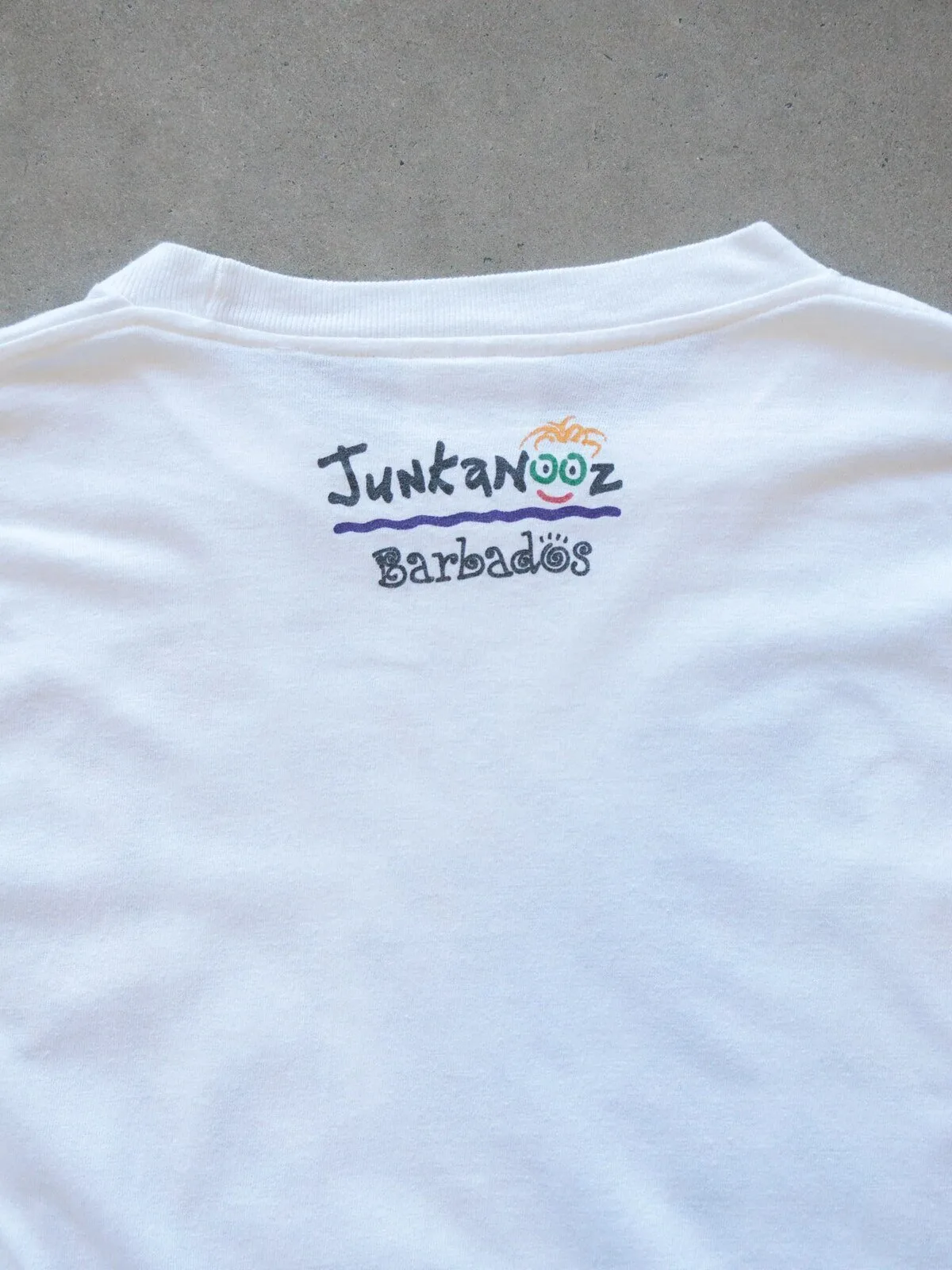 Vintage Barbados Get Up Stand Up Slogan White Graphic T-Shirt 6 Vintage Barbados Get Up Stand Up Slogan White Graphic T-Shirt