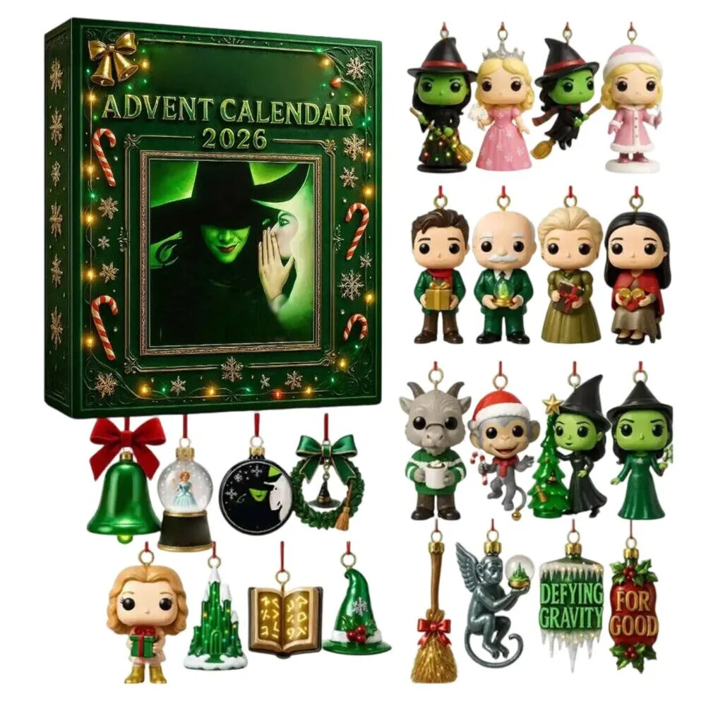 Wicked The Musical Advent Calendar 2026 Christmas Holiday Countdown Box