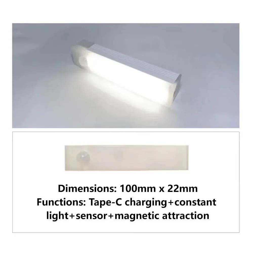 Magnetic Rechargeable LED Smart Sensor Night Light 34 Magnetic Rechargeable LED Smart Sensor Night Light