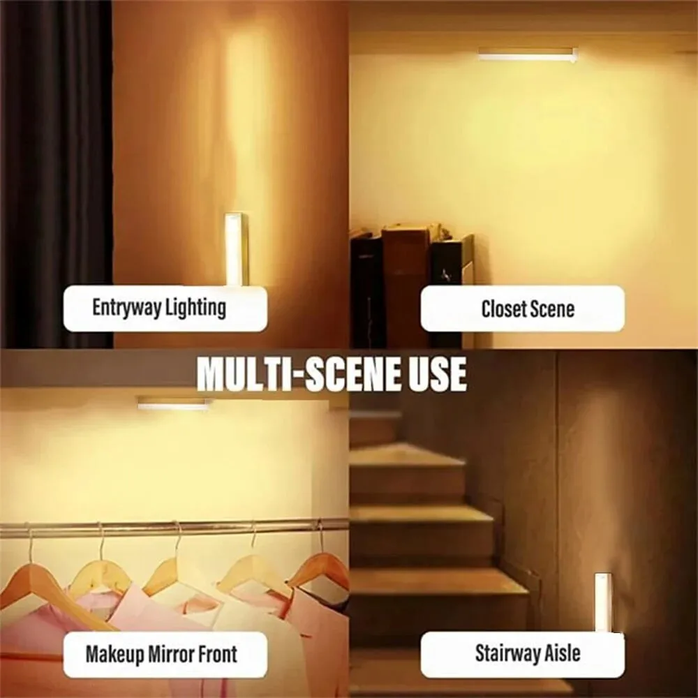 Magnetic Rechargeable LED Smart Sensor Night Light 43 Magnetic Rechargeable LED Smart Sensor Night Light