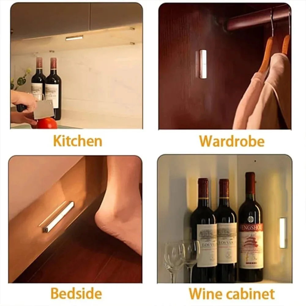 Magnetic Rechargeable LED Smart Sensor Night Light 53 Magnetic Rechargeable LED Smart Sensor Night Light