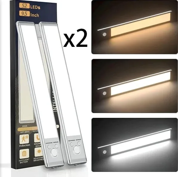 Magnetic Rechargeable LED Smart Sensor Night Light 56 Magnetic Rechargeable LED Smart Sensor Night Light