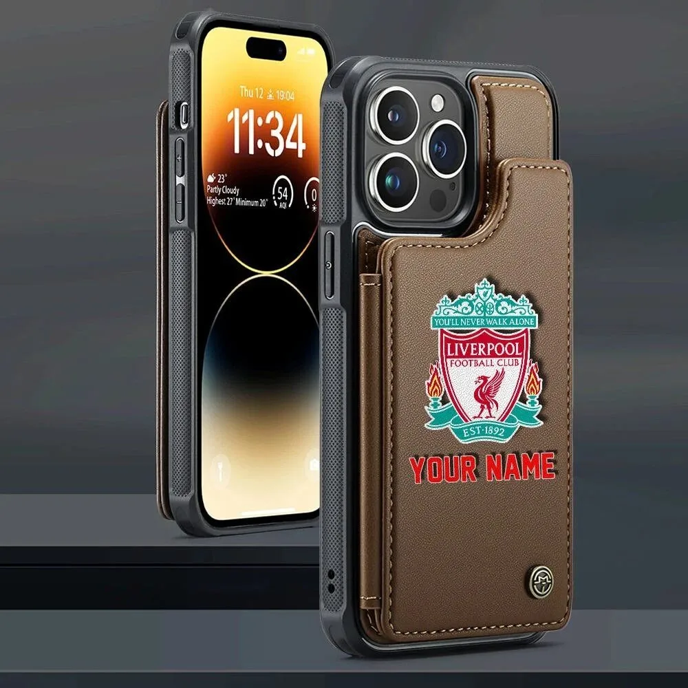 Liverpool Football Club Personalized Leather Wallet Phone Case 12 Liverpool Football Club Personalized Leather Wallet Phone Case
