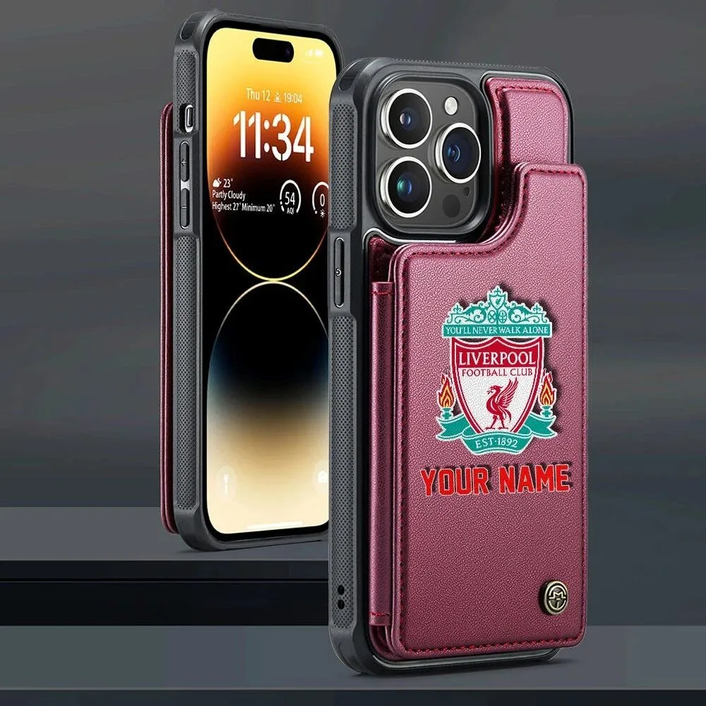 Liverpool Football Club Personalized Leather Wallet Phone Case 14 Liverpool Football Club Personalized Leather Wallet Phone Case