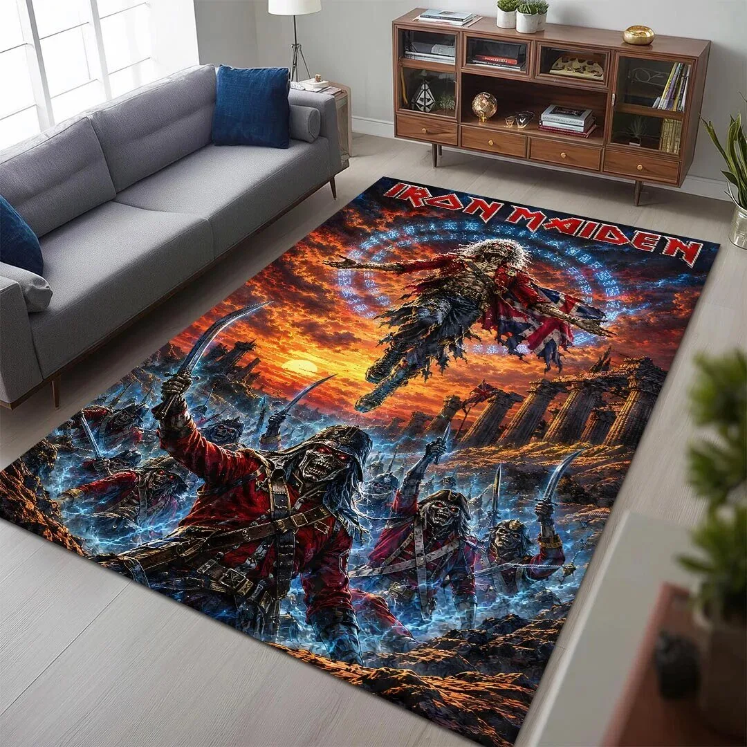 Iron Maiden The Trooper Eddie Heavy Metal Band Music Album Art Rug 1 Iron Maiden The Trooper Eddie Heavy Metal Band Music Album Art Rug