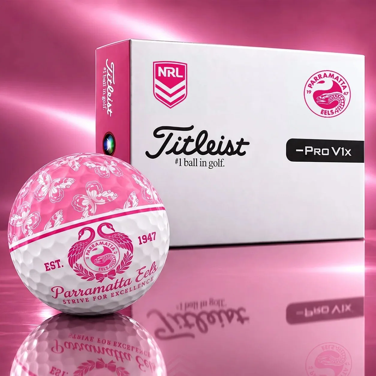 Parramatta Eels NRL Golf Ball