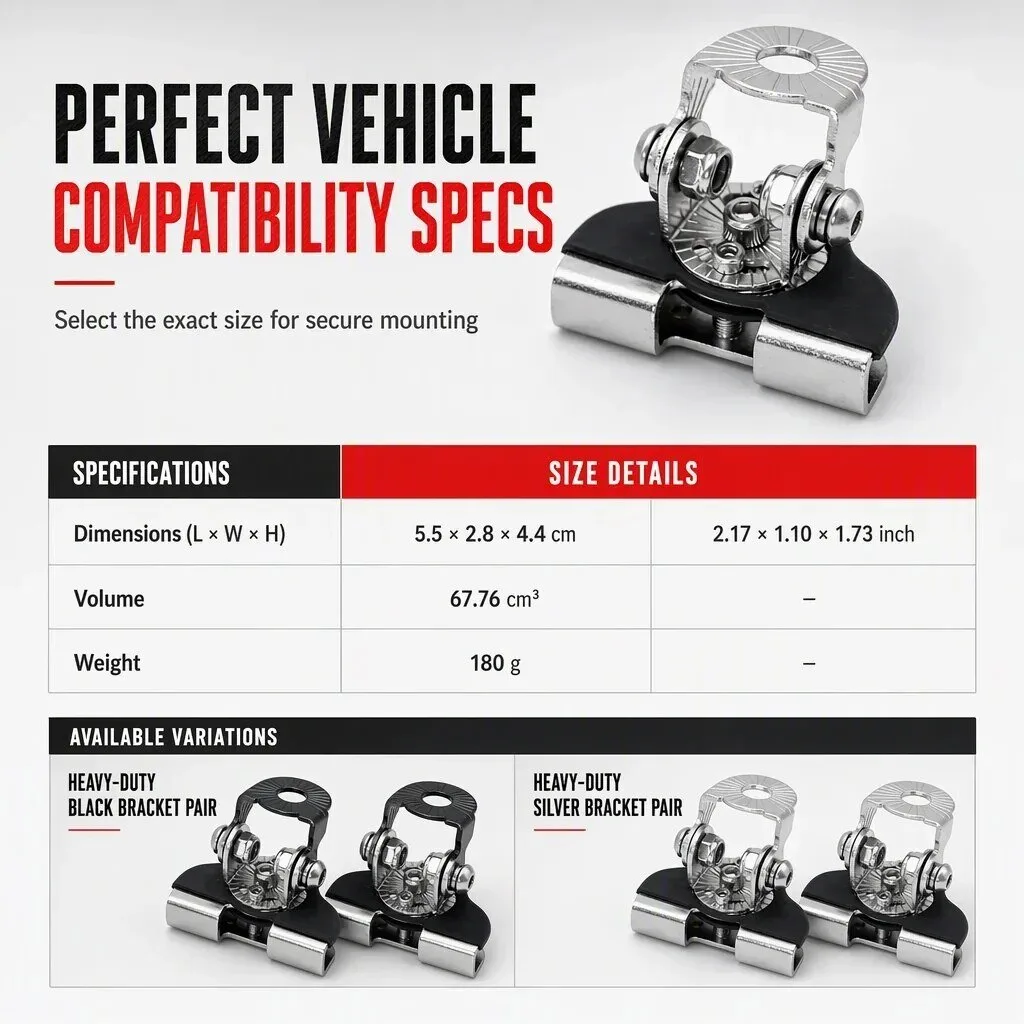Damage-Free Hood Light Brackets for Car Engine Work Lights Modification 19 Damage-Free Hood Light Brackets for Car Engine Work Lights Modification