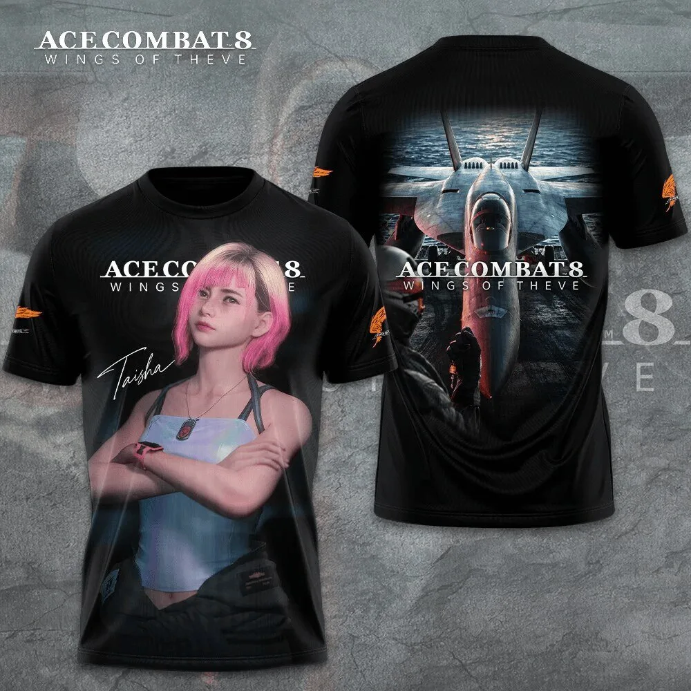 Ace Combat 8 Wings Of Theve Taisha Fighter Jet Video Game T-Shirt