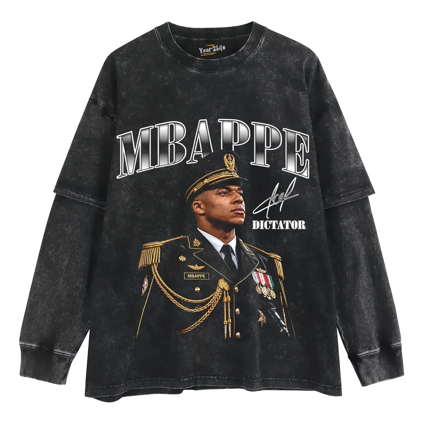 Kylian Mbappe The Dictator Soccer Player Fan Art Black T-Shirt 10 Kylian Mbappe The Dictator Soccer Player Fan Art Black T-Shirt