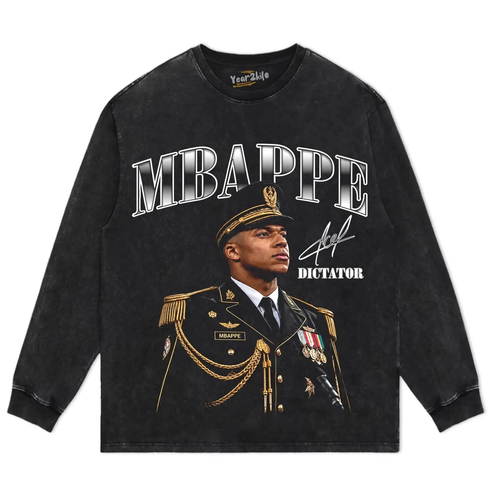 Kylian Mbappe The Dictator Soccer Player Fan Art Black T-Shirt 12 Kylian Mbappe The Dictator Soccer Player Fan Art Black T-Shirt