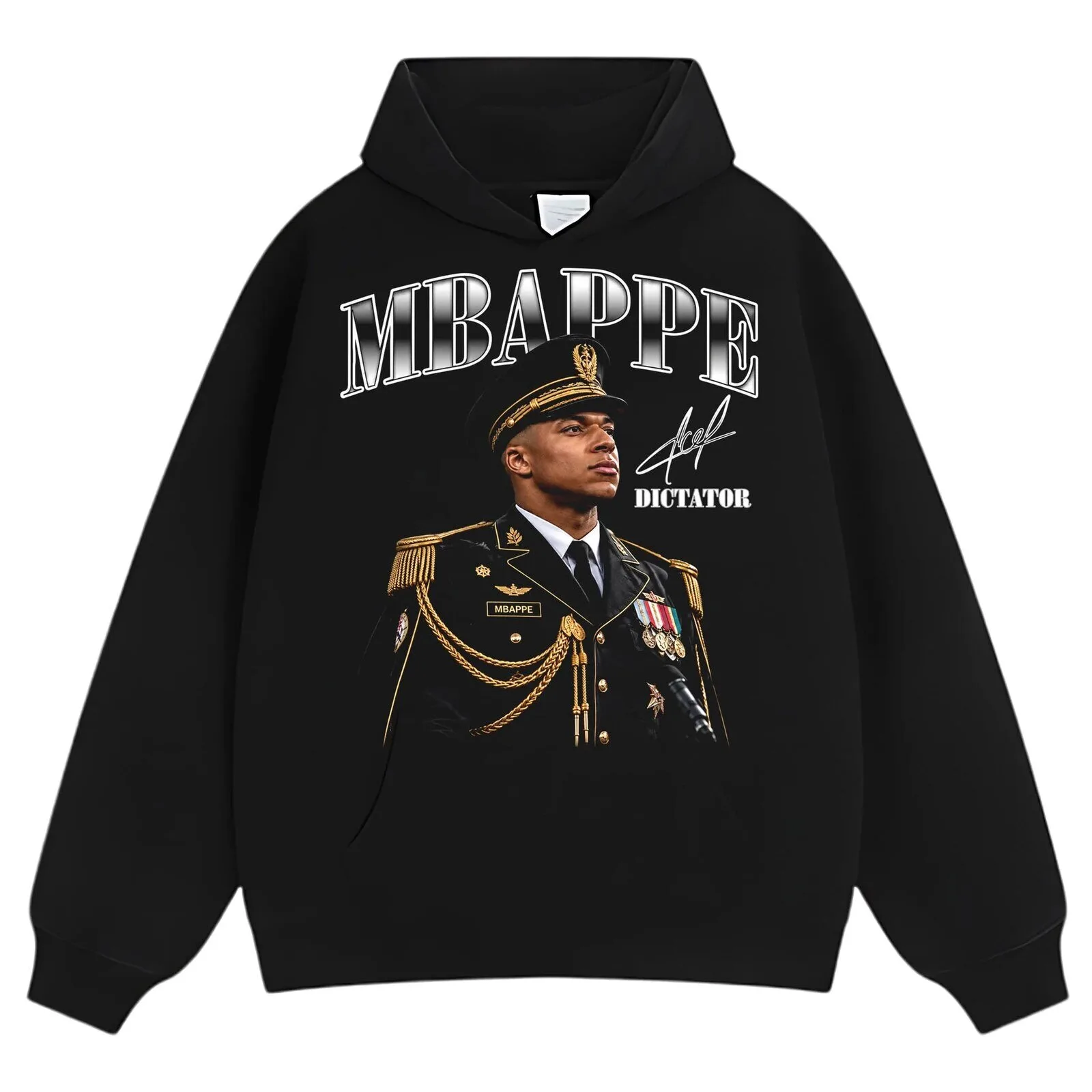 Kylian Mbappe The Dictator Soccer Player Fan Art Black T-Shirt 13 Kylian Mbappe The Dictator Soccer Player Fan Art Black T-Shirt