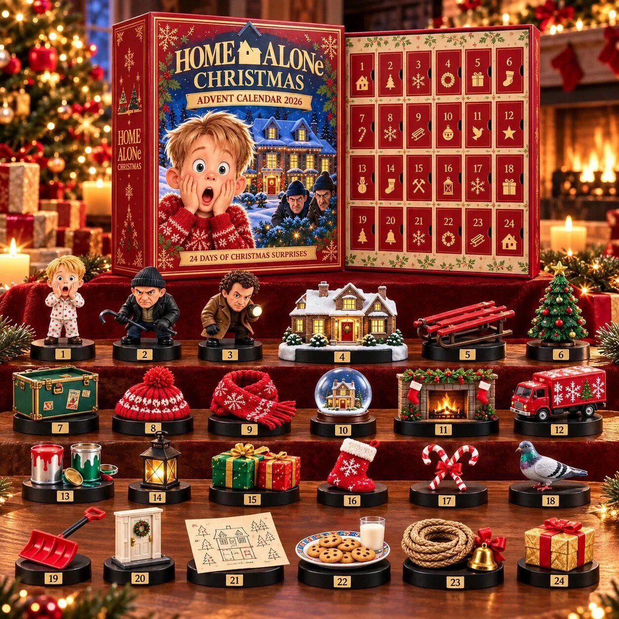 Home Alone Christmas 2026 Advent Calendar with 24 Days of Surprises 1 Home Alone Christmas 2026 Advent Calendar with 24 Days of Surprises