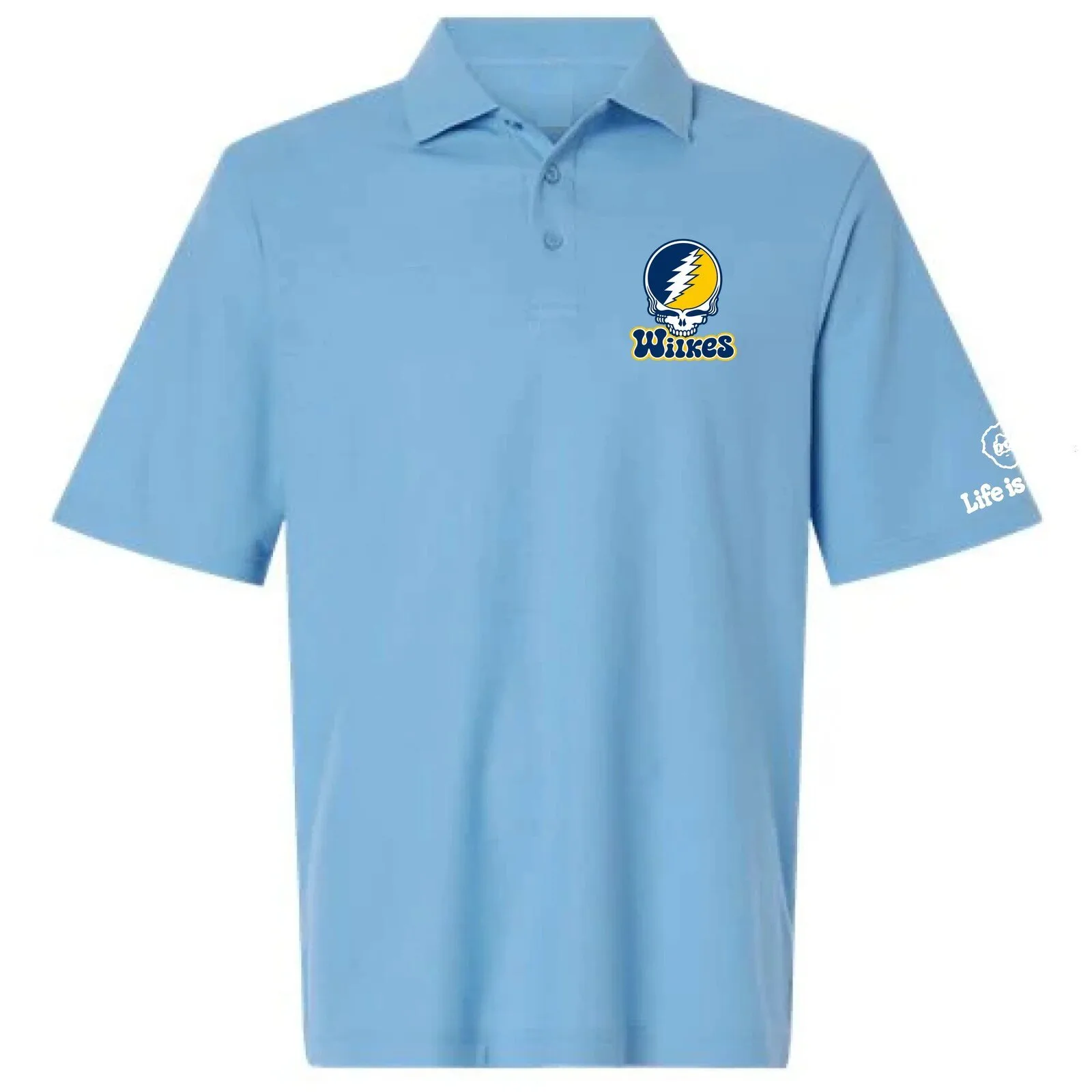 Wilkes University Grateful Dead Steal Your Face Polo Shirt