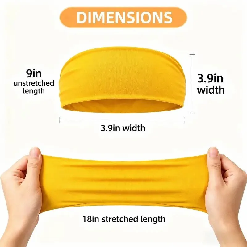 12 Pack Women's Wide Headbands Stretchy Soft Comfy Hair Accessories Set 9 12 pack women s wide headbands stretchy soft comfy hair accessories set gallery 4