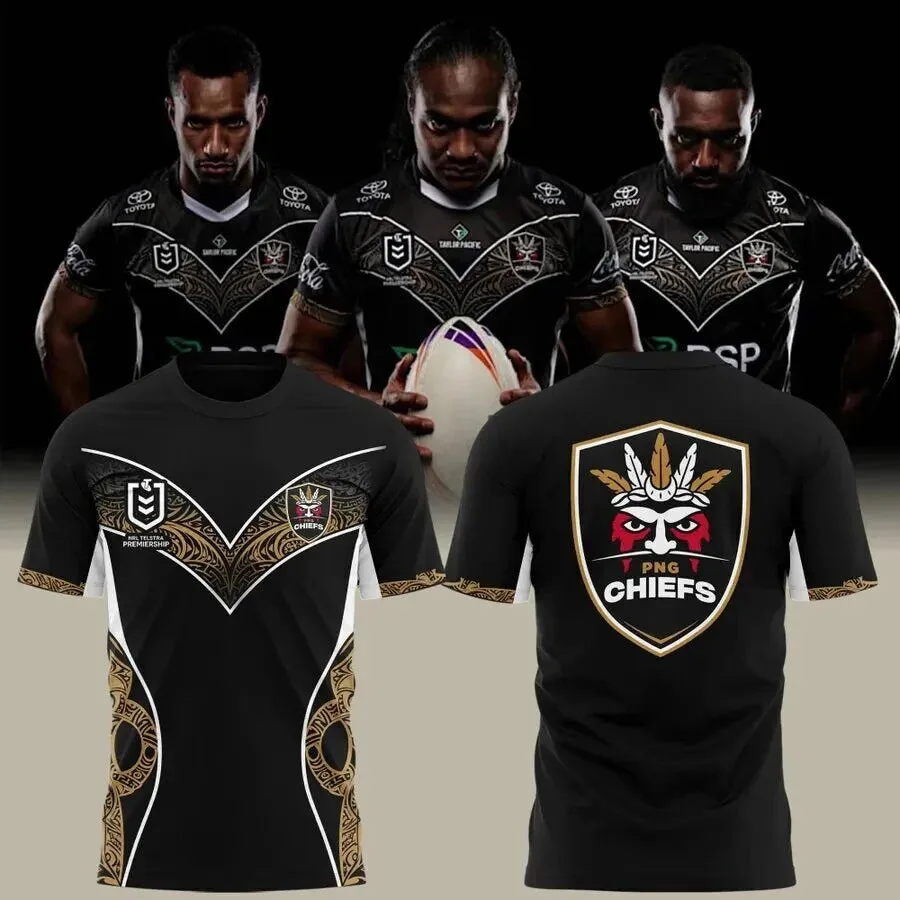 Papua New Guinea Chiefs Rugby League Team Fan Jersey