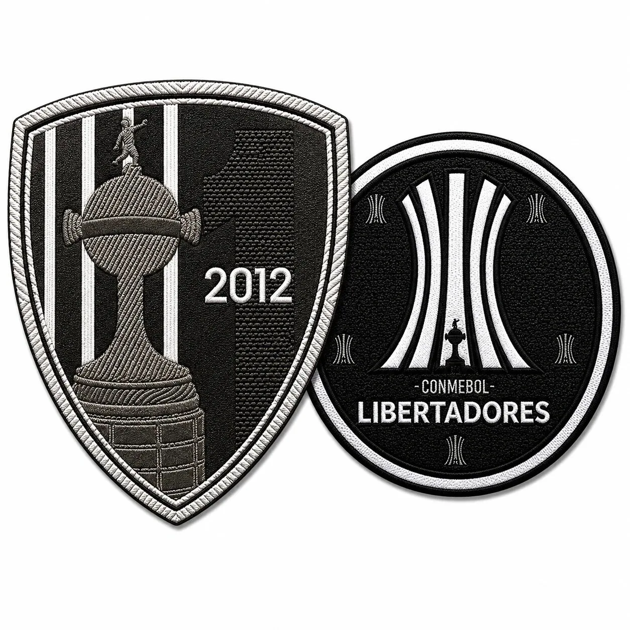CONMEBOL Libertadores 2012 Champions League Football Patch Set